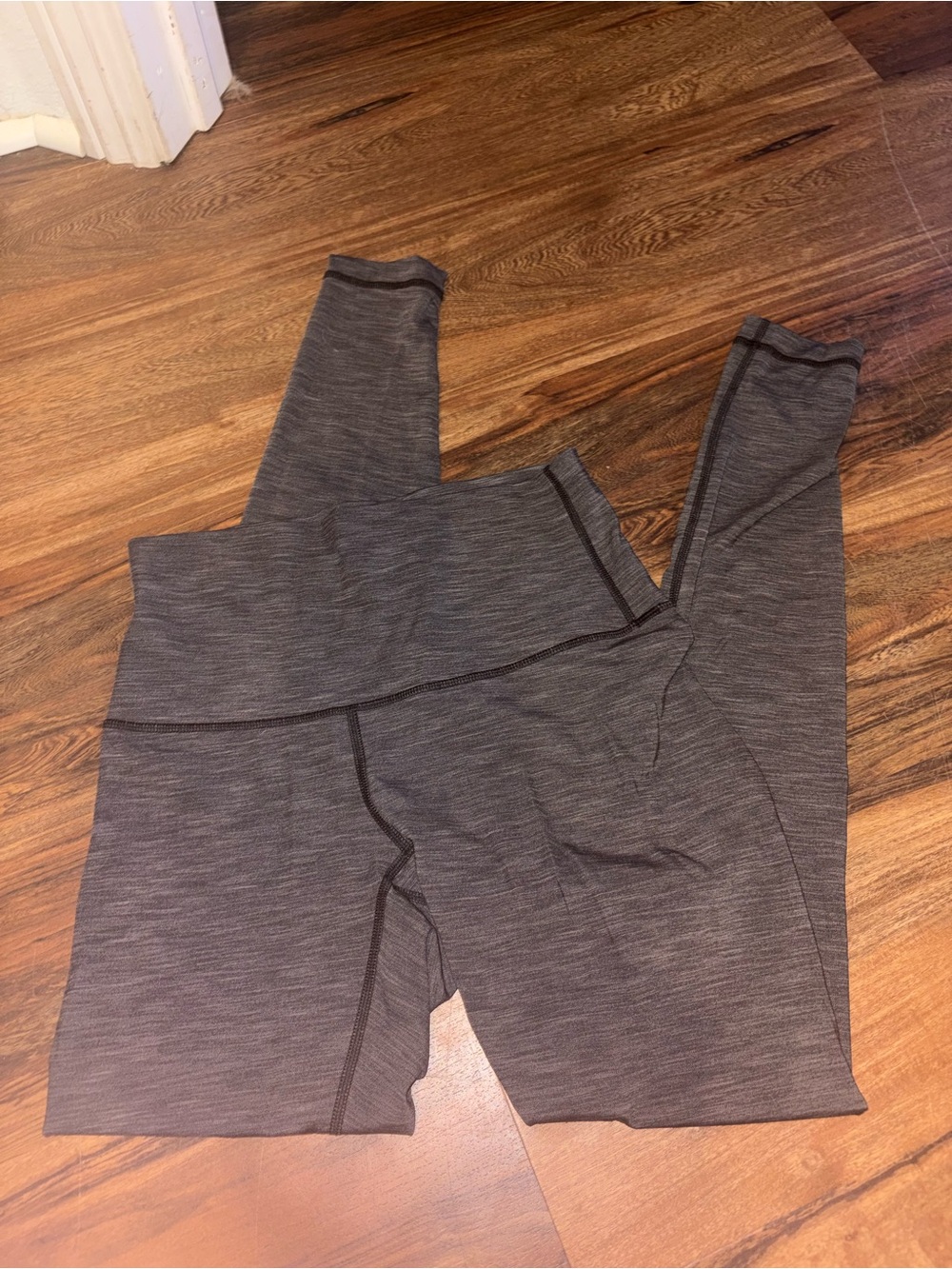 lululemon athletica Heathered Gray High-Rise Leggings
